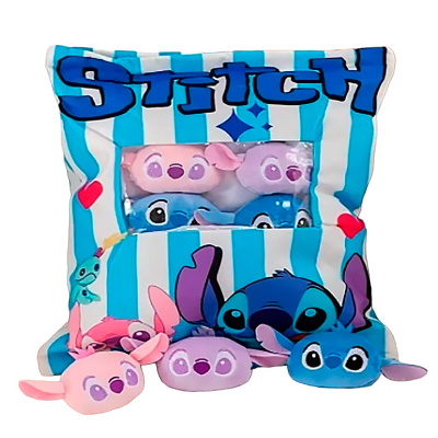 Подушка с мягкими игрушками Стич 40 см TT2976-40 1